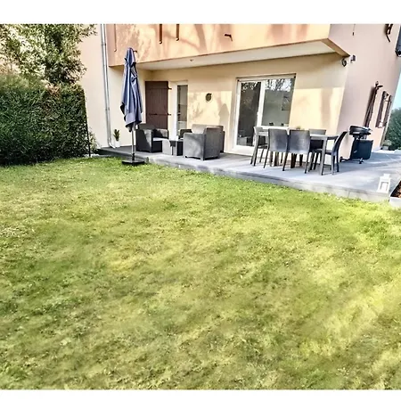 With Garden In Ferney Ideal Un Or Cern Apartman Ornex